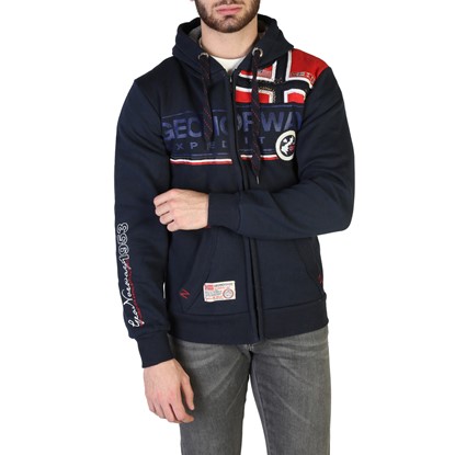 Geographical Norway Men Clothing Flipper Man Blue