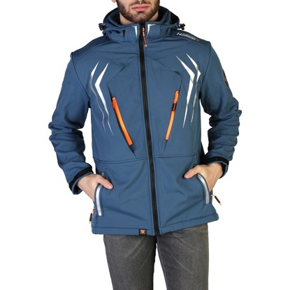 Geographical Norway Men Clothing Tiger Man Blue
