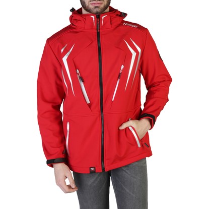 Geographical Norway Men Clothing Tiger Man Red