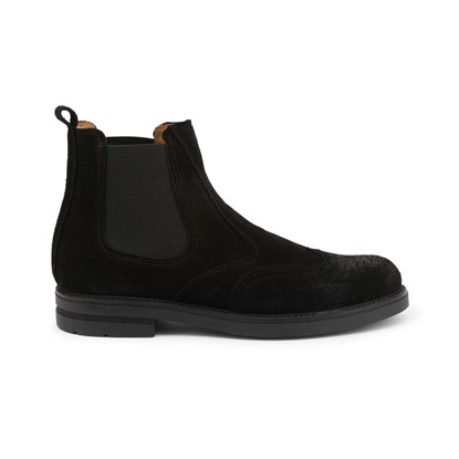 Duca Di Morrone Men Shoes 101 Camoscio Black