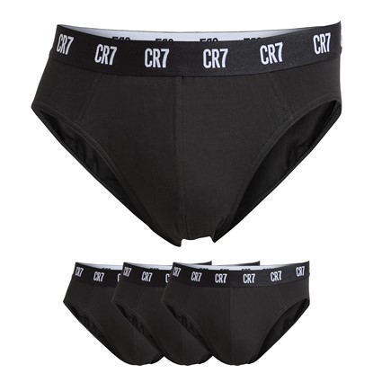 Cr7 Cristiano Ronaldo Men Underwear 8110-6610 Tripack Black
