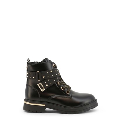 Shone Girl Shoes 18004-020 Black